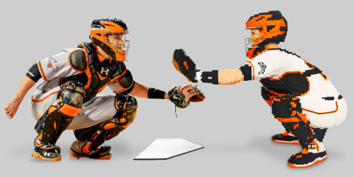 buster posey lego san francisco giants